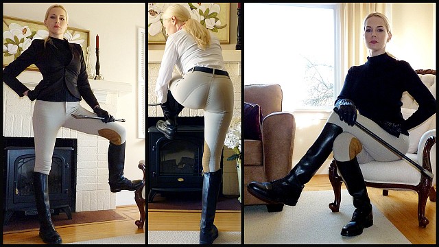 Slave To Boot with Mistress Eleise de Lacy Free Fem Dom Video from Femme Fatale Films 